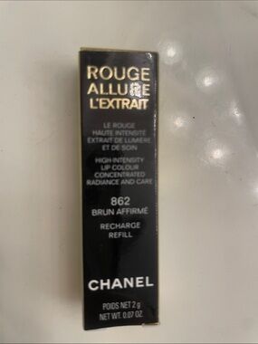 CHANEL Rouge Allure L'Extrait Refill — 862 Brun Affirmé (Brown)